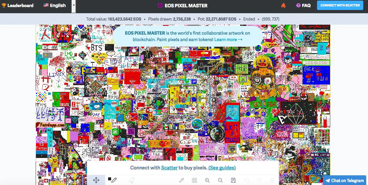 PixEOS: New Tokenized Art And Game Platform on EOS | HackerNoon