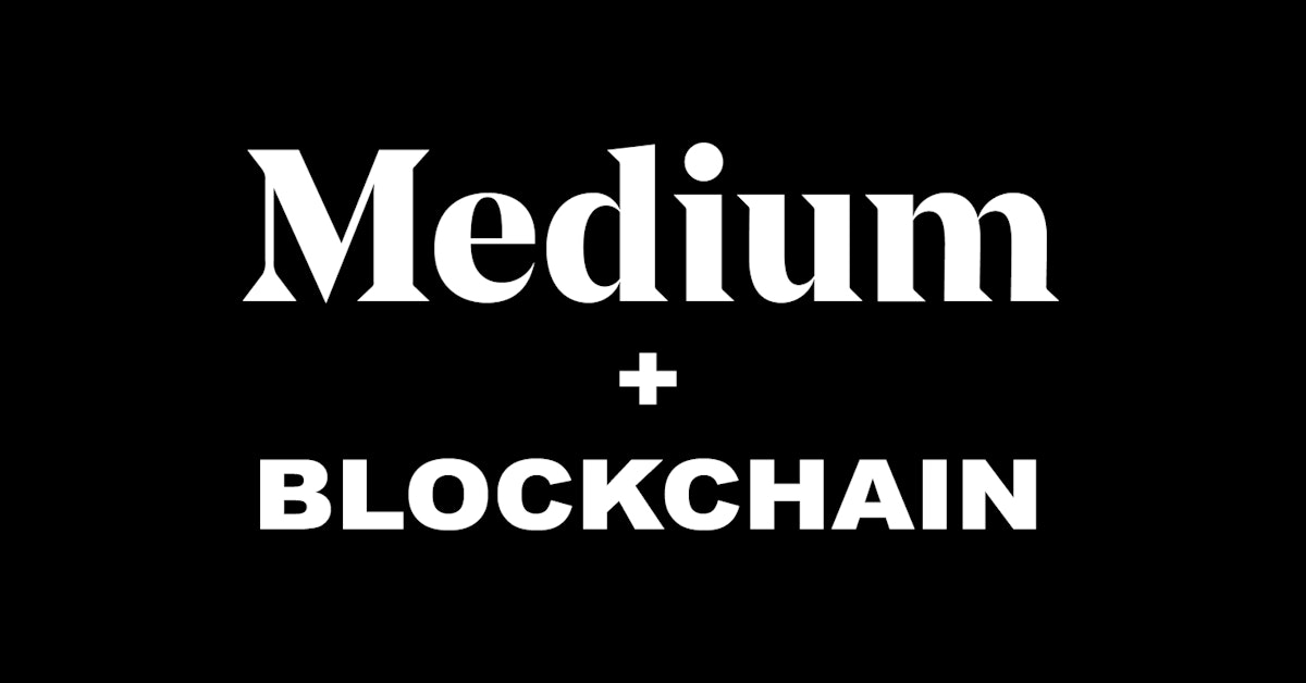 featured image - Journalism over the Blockchain or a decentralized Medium.com?