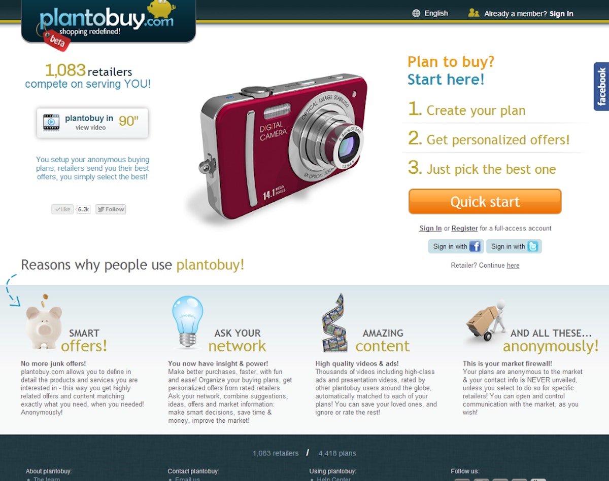 featured image - Startup lessons: plantobuy.com