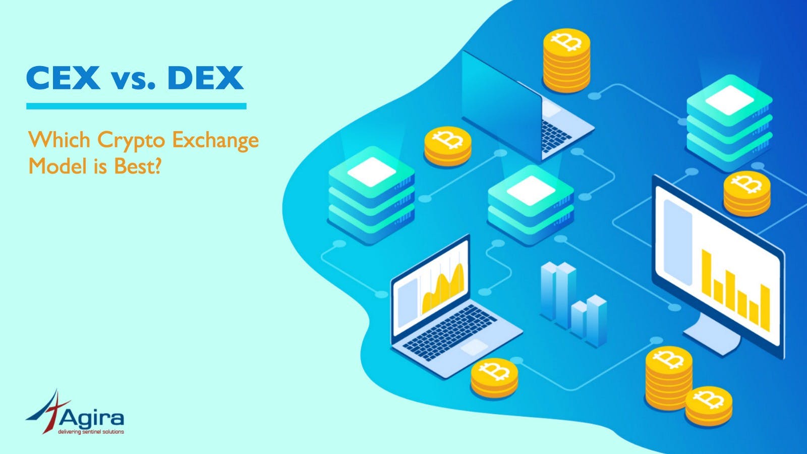featured image - CEX vs. DEX: Which Crypto Exchange Model is Best?