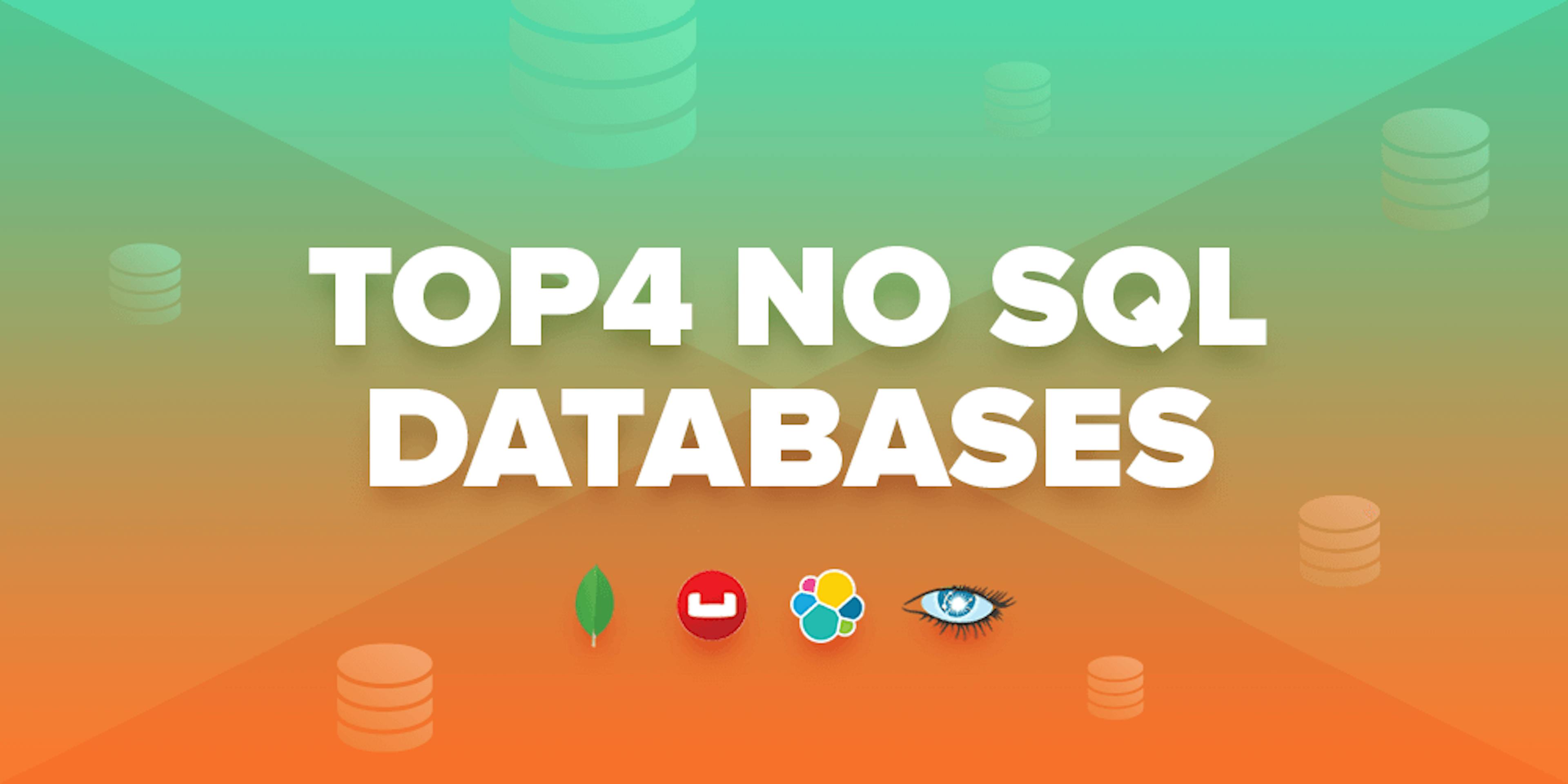 Top 4 NoSQL DataBases [Infographic]