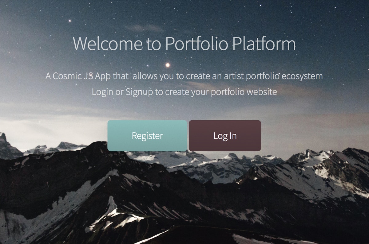 featured image - Deploy a Portfolio Platform App in 3 Steps using Cosmic JS