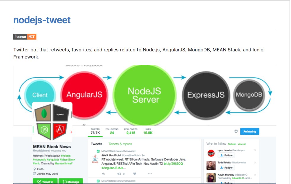 Create a Simple Twitter Bot with Node.js | HackerNoon