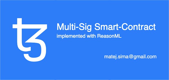 /implementing-a-multi-sig-smart-contract-in-tezos-using-reasonml-1066d080eb68 feature image