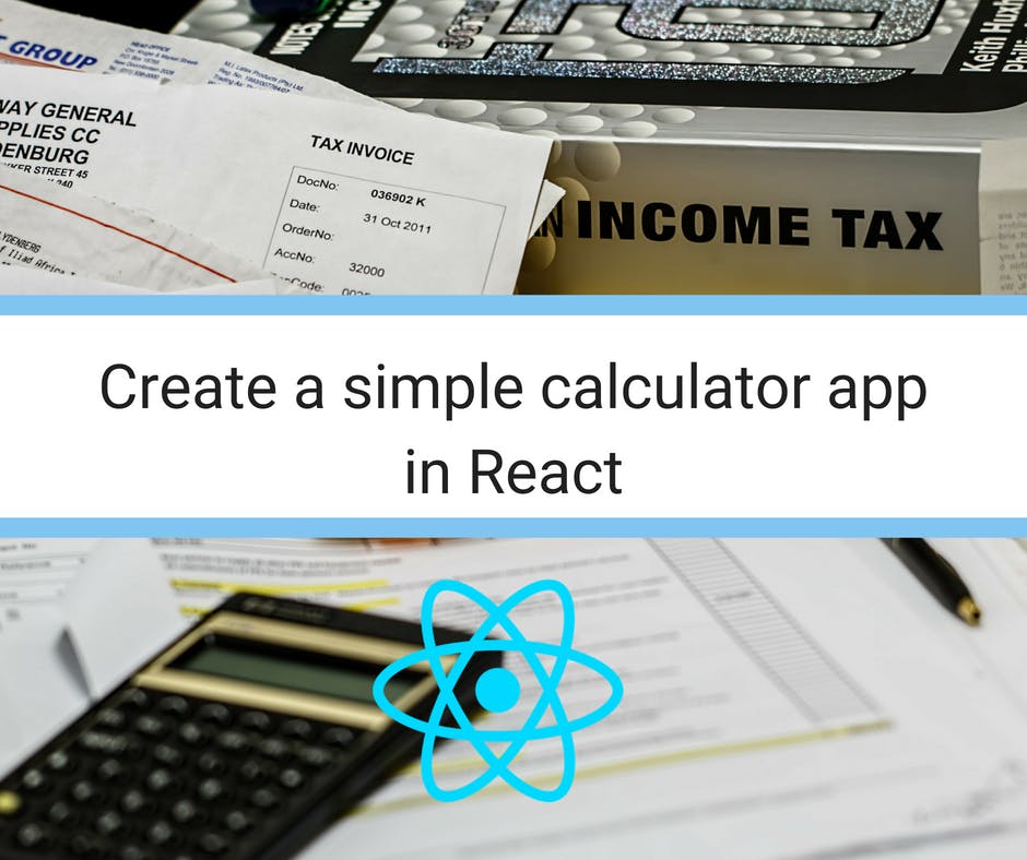 featured image - Create a simple calculator app in React
