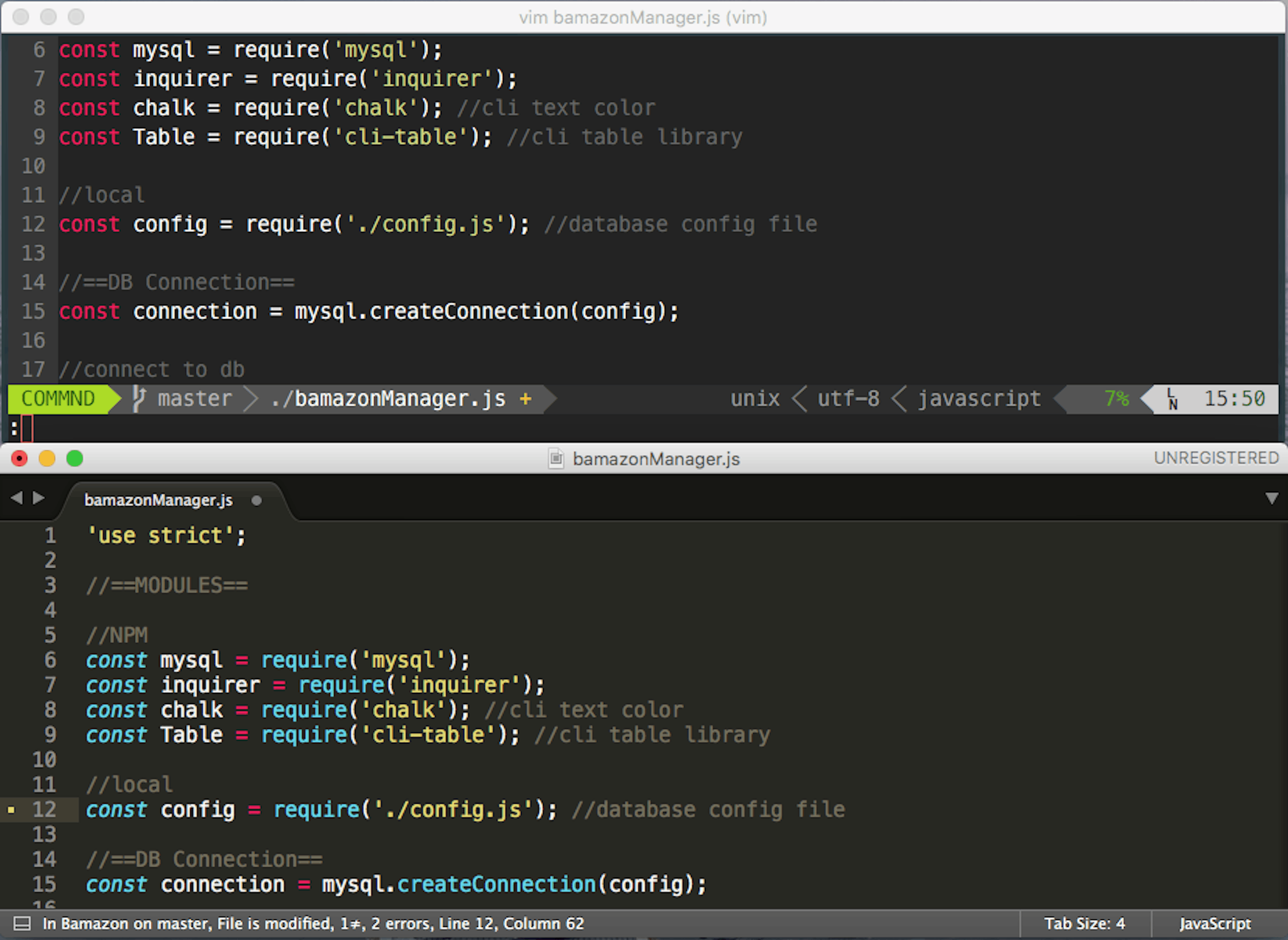 How-To: Vim Functionality with Sublime Looks