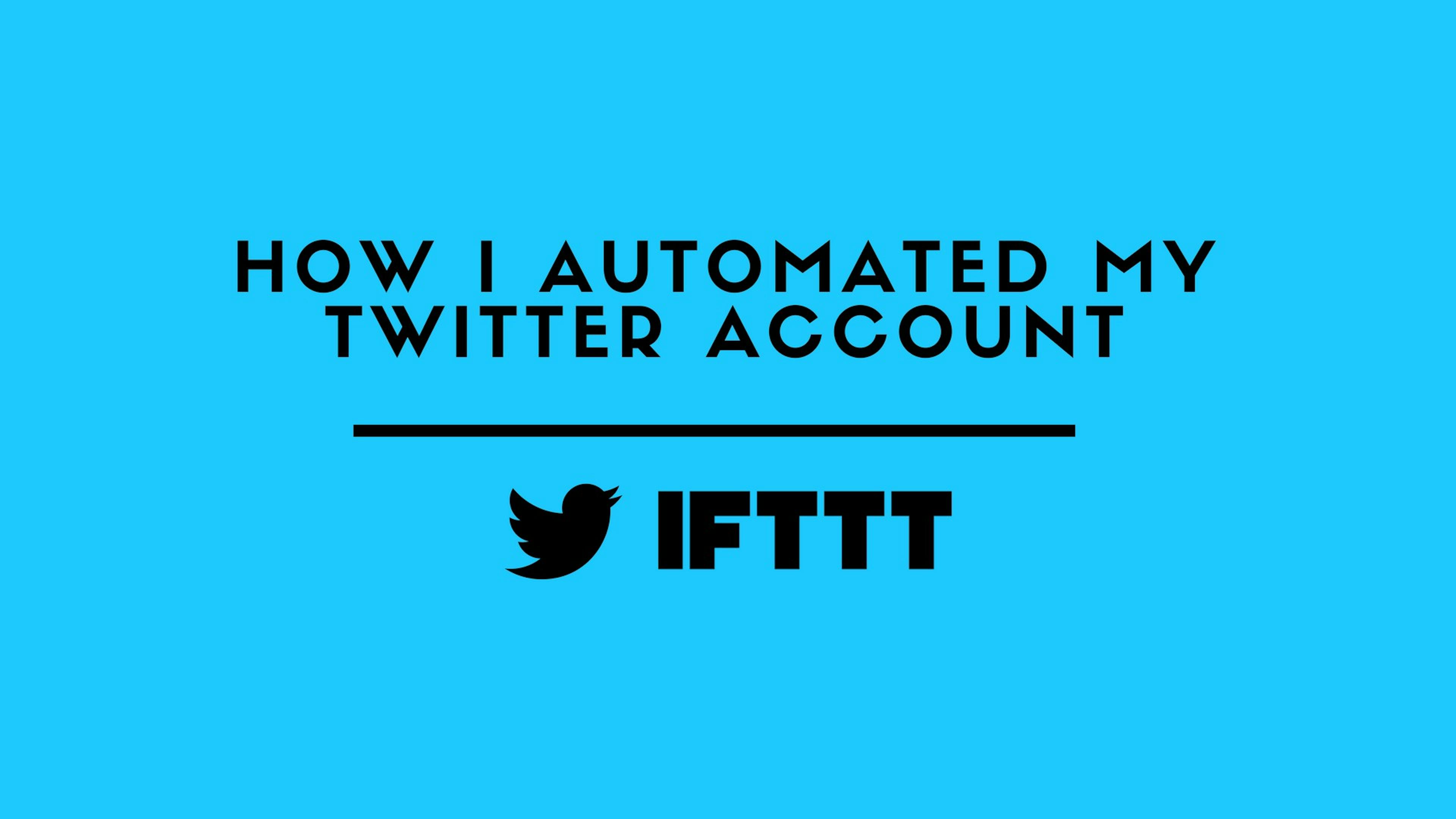 featured image - How I automated my Twitter account