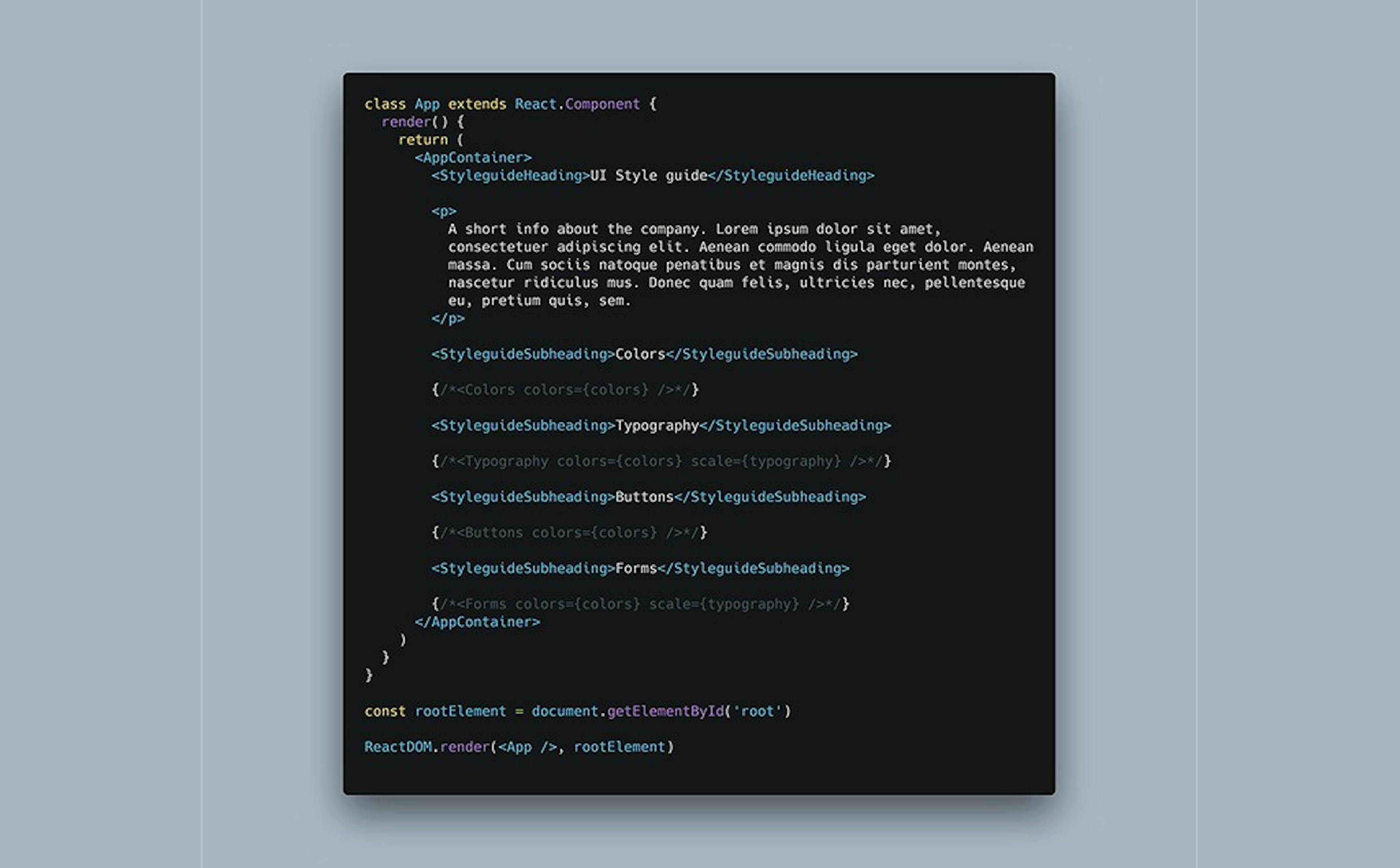 How to Build a Consistent Style Guide with React & Styled Components [Pt.1]