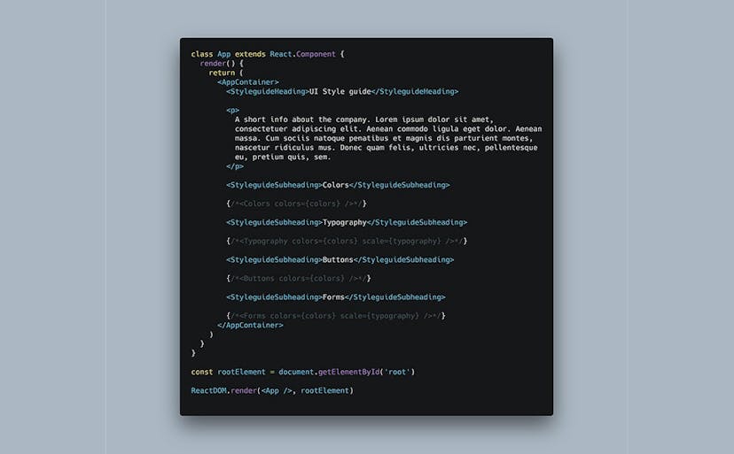 /how-to-build-a-great-style-guide-with-react-styled-components-pt-1-8f70c678a763 feature image