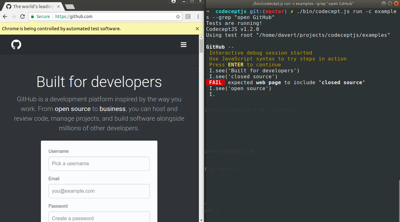 Effective End 2 End Testing in JavaScript with CodeceptJS | HackerNoon