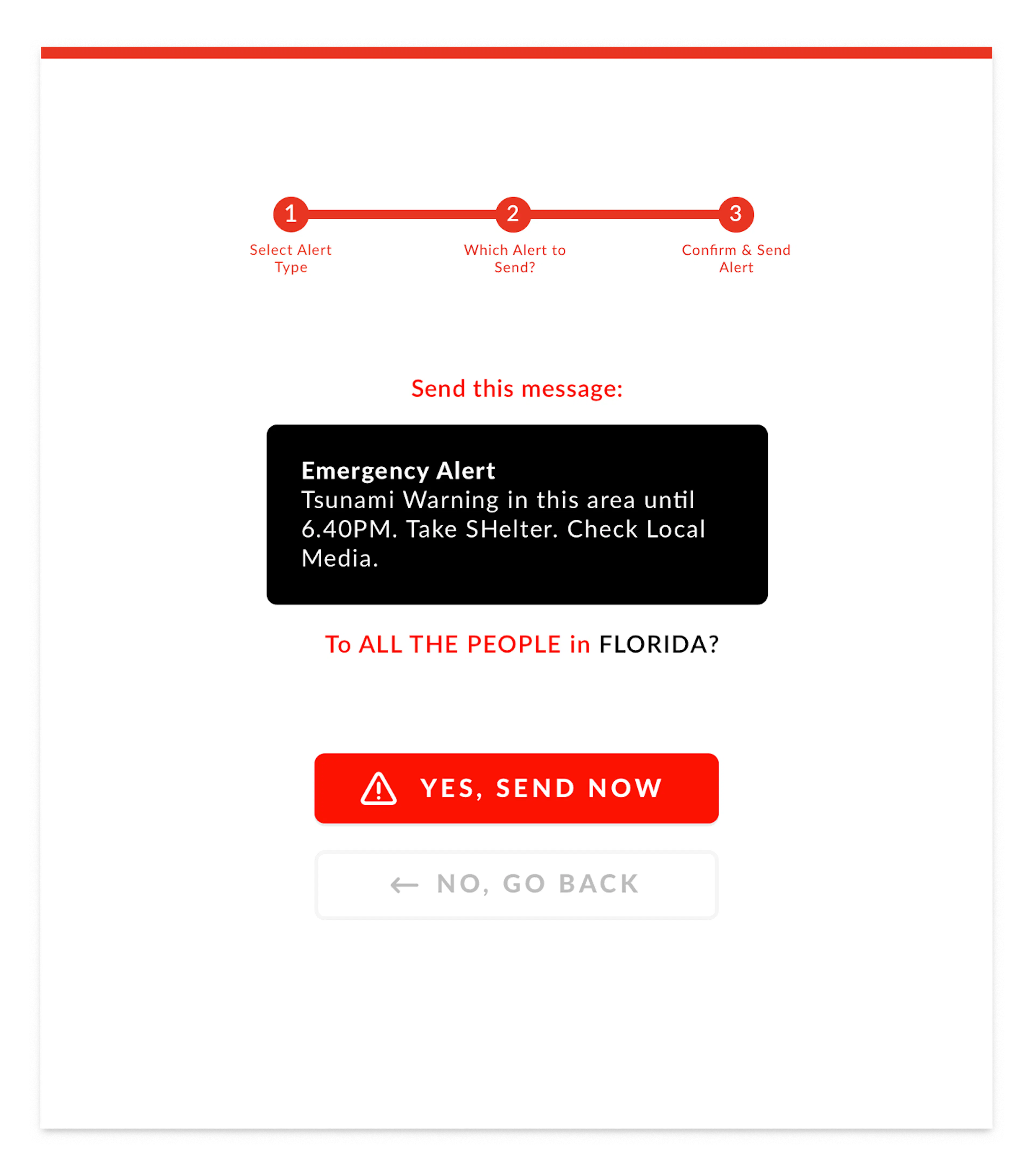 Redesigning Hawaii’s Emergency Alert System’s Interface In The Open ...