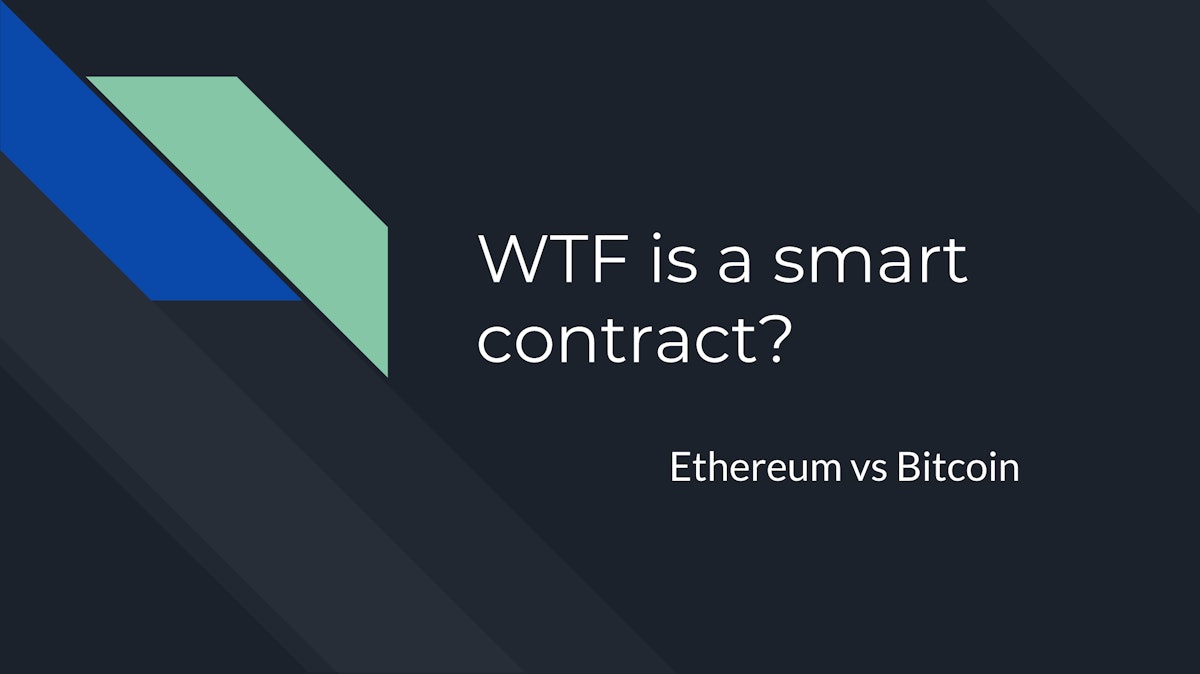 featured image - What on earth is a smart contract?