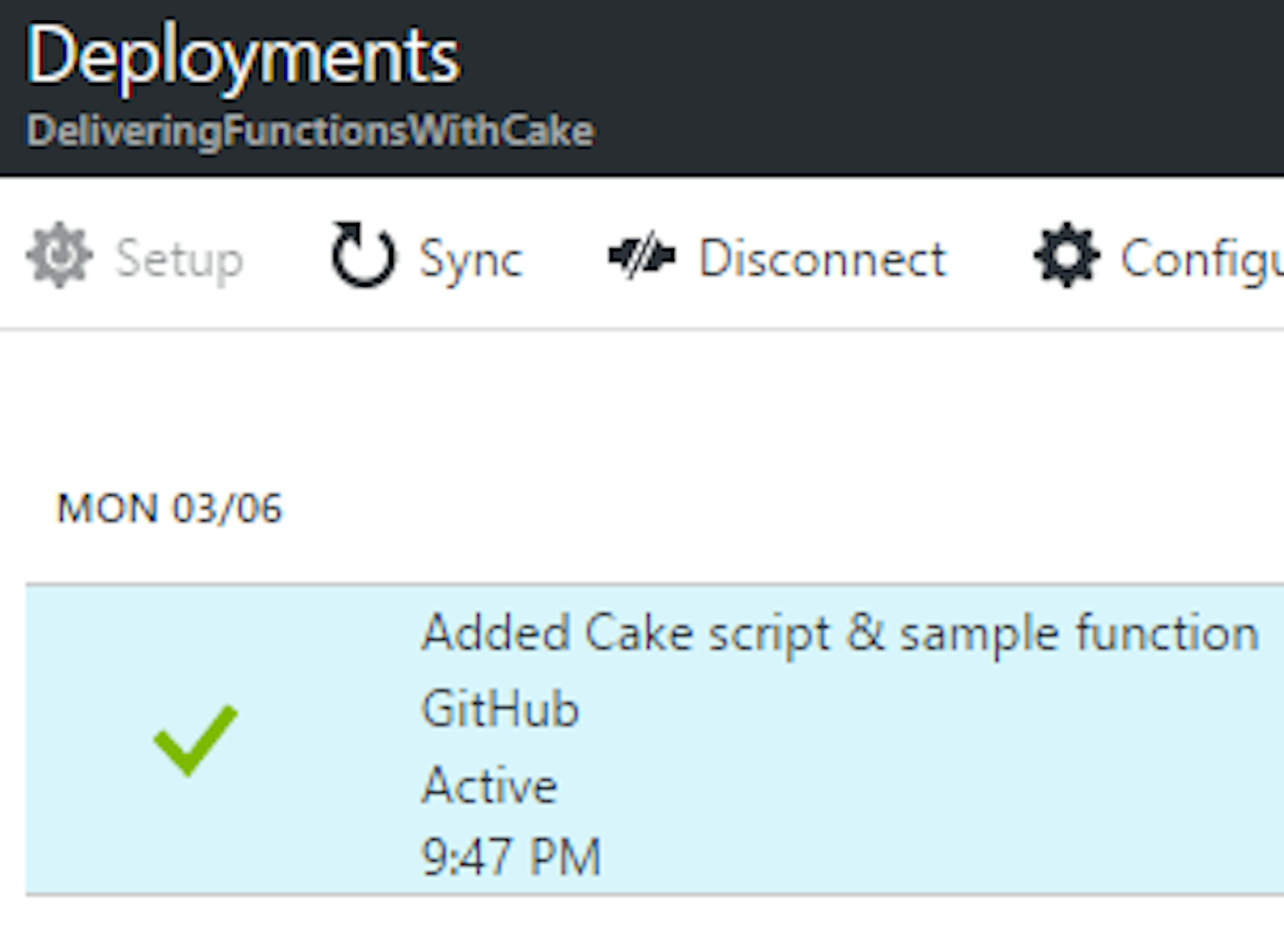 ⚡Delivering Functions with Cake🍰