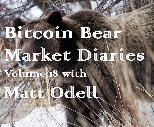 featured image - Bitcoin Bear Market Diaries Volume 18 with Matt Odell