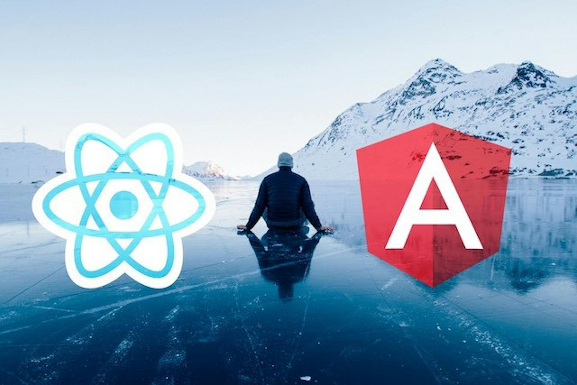 featured image - ReactJs v/s Angular