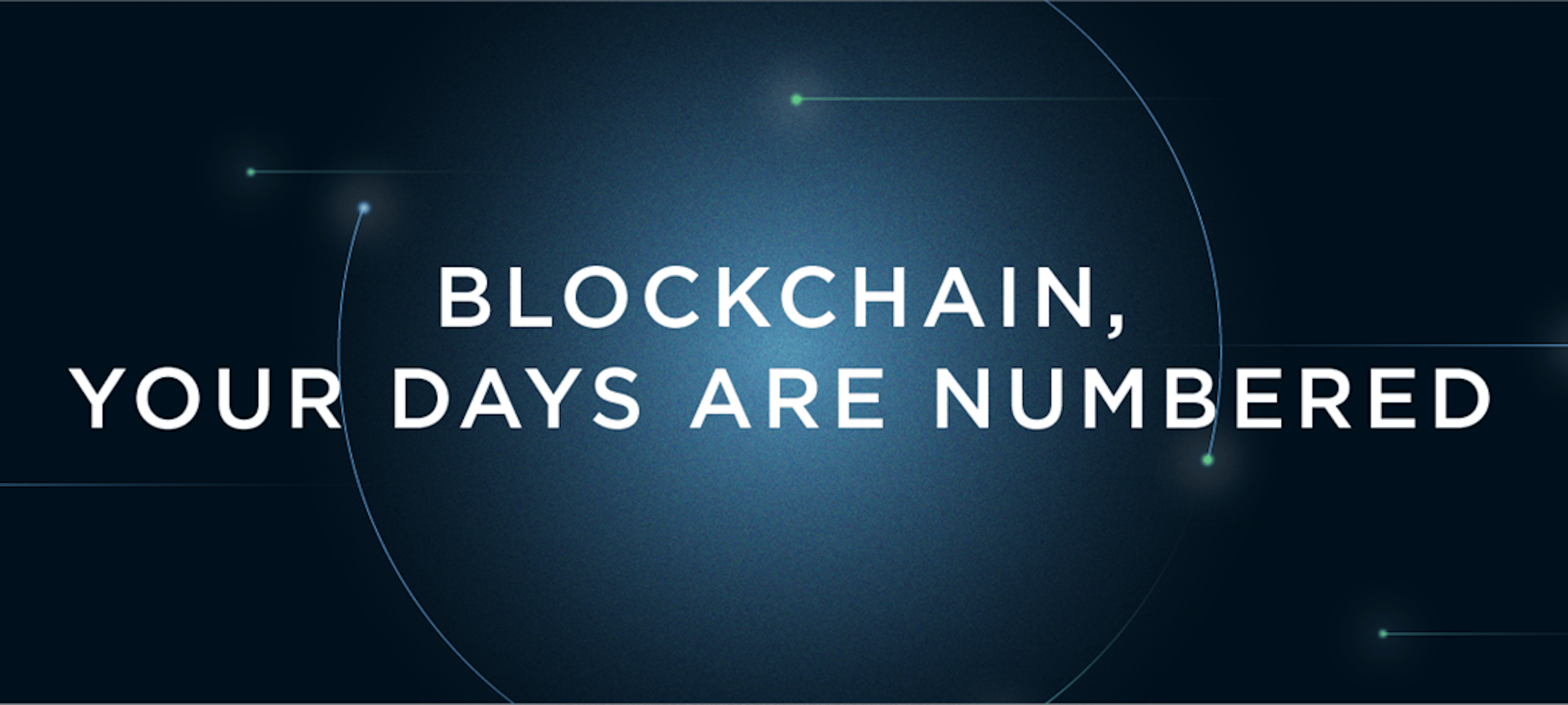 featured image - Radix and the Death of Blockchain