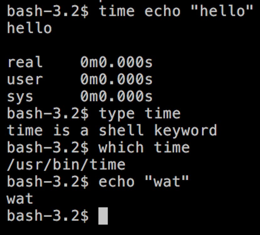 featured image - /usr/bin/time: not the command you think you know