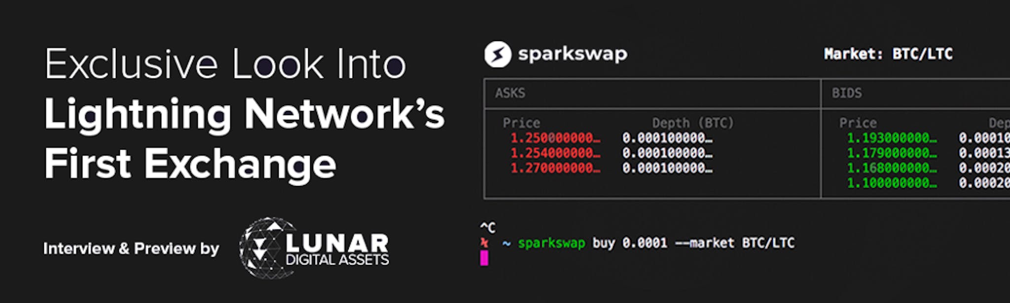 featured image - Exclusive Look into The First Exchange Built on the Lightning Network