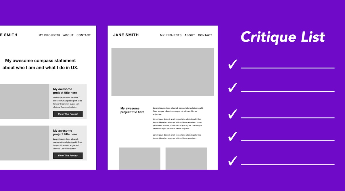 featured image - How to critique your own UX Portfolio