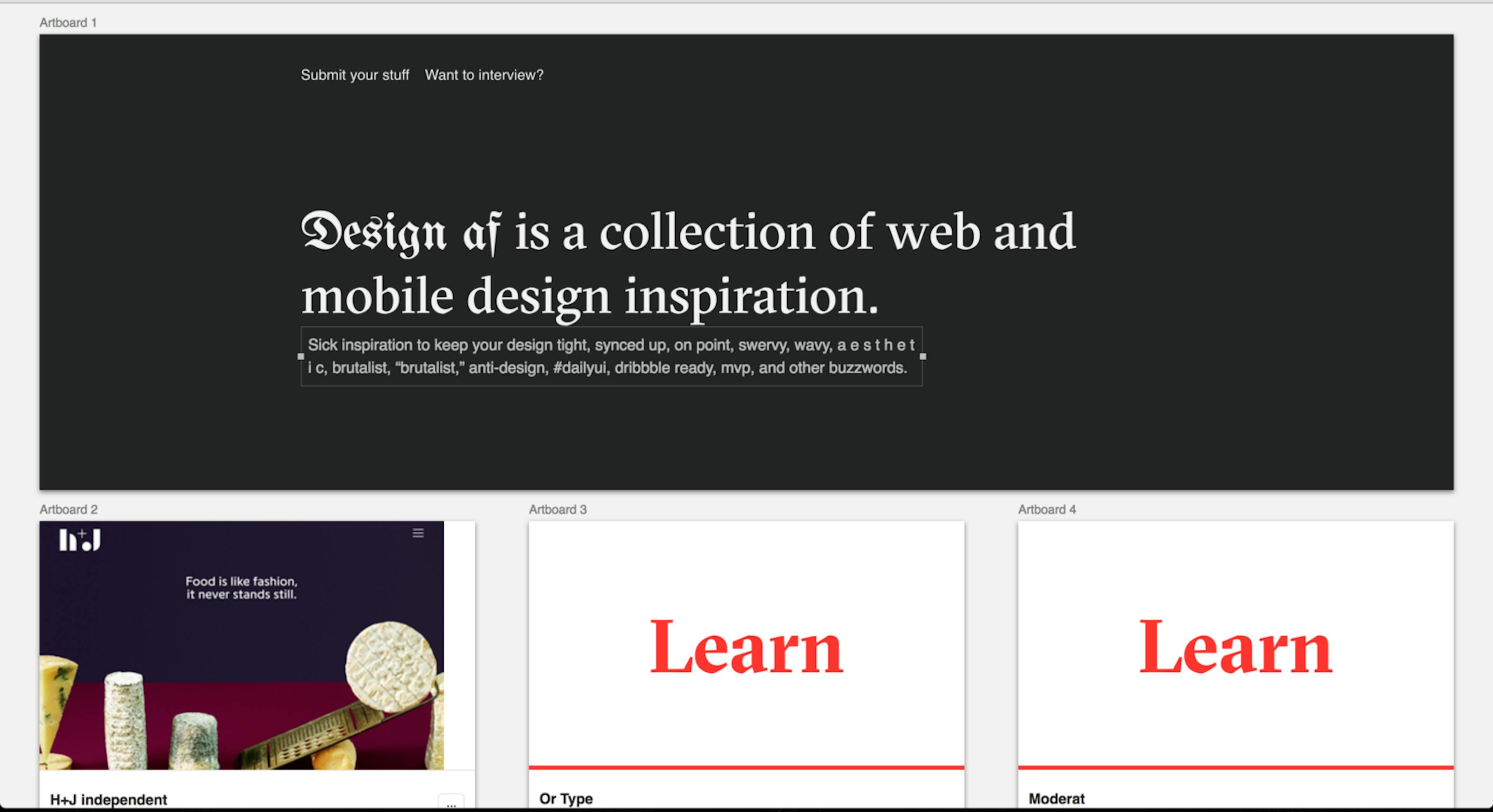 featured image - Build a design inspiration board with Next.js