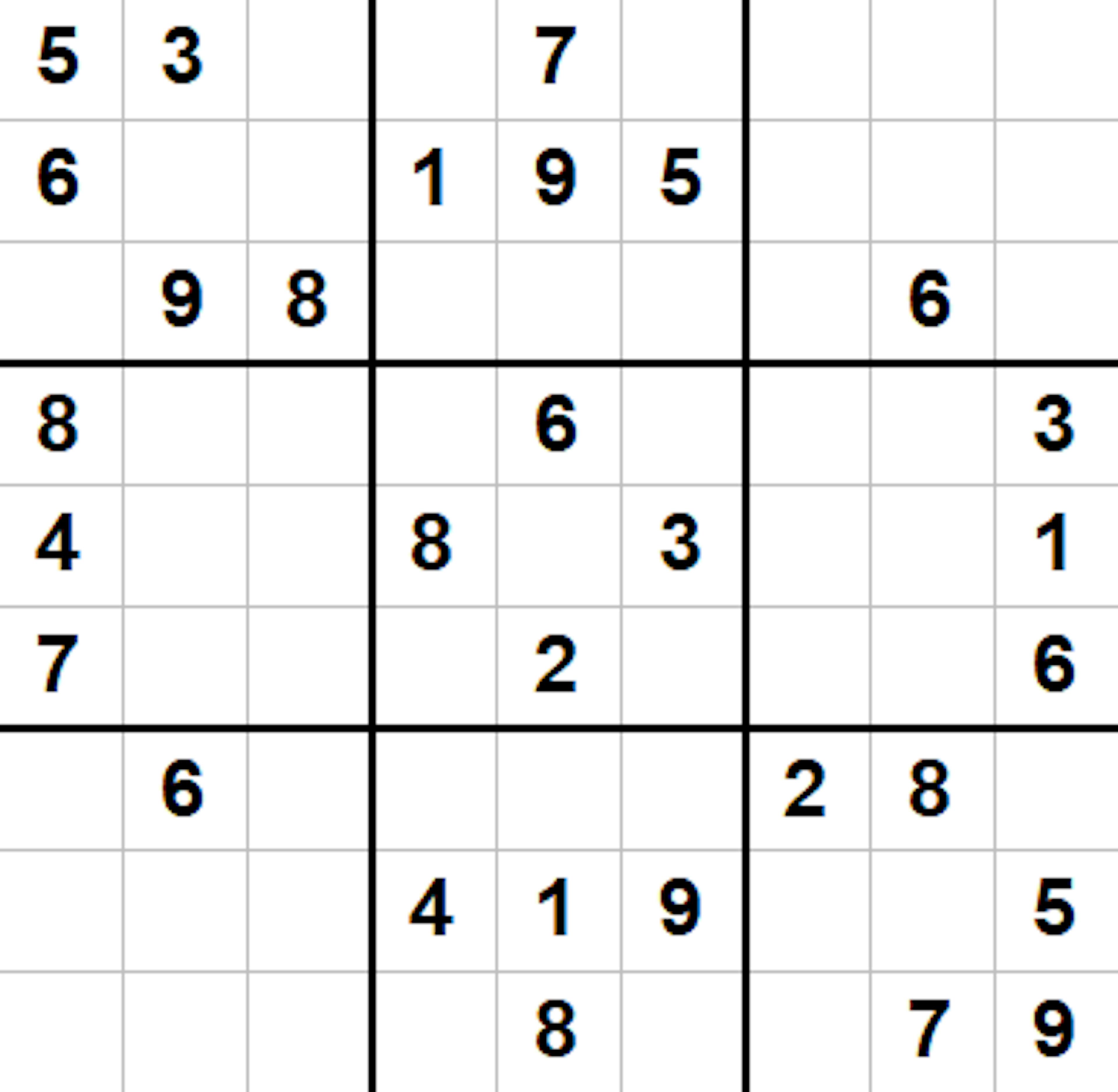Sudoku and Backtracking