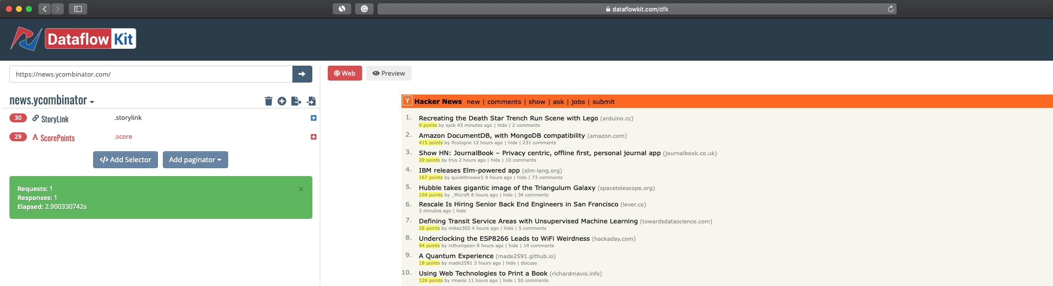 Hacker News scraping challenge. | HackerNoon
