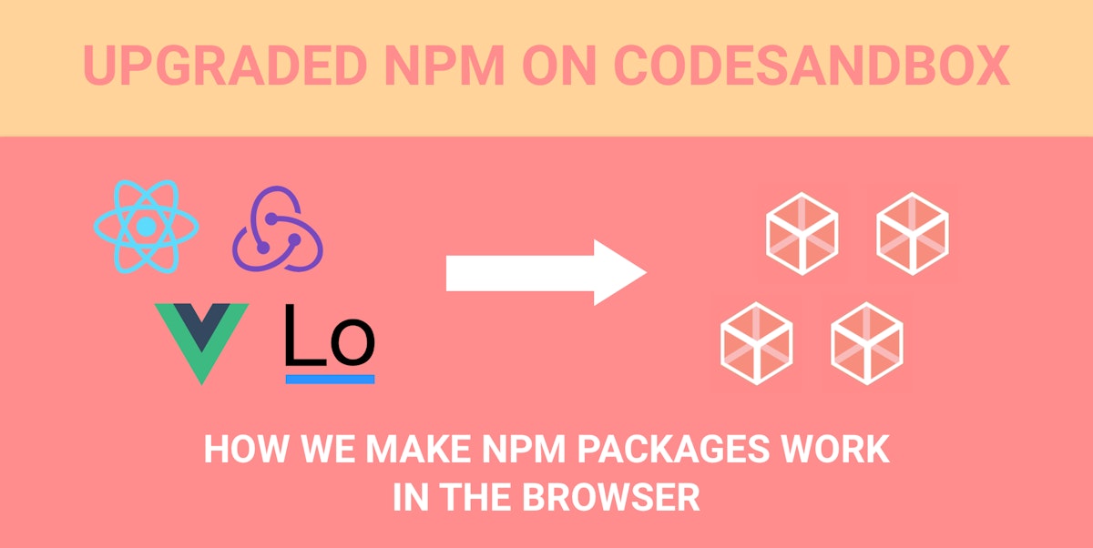 featured image - How we make npm packages work in the browser; announcing the new packager