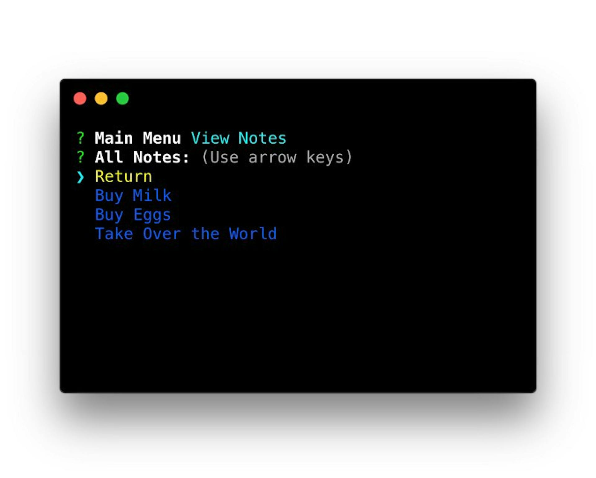 featured image - How To Build a Command Line Note Taking App