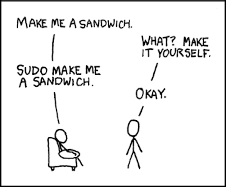 featured image - sudo make me a sandwich. Then I’ll pwn your fridge.