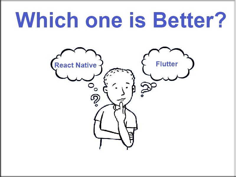 featured image - React Native Vs Flutter : Which one is better?