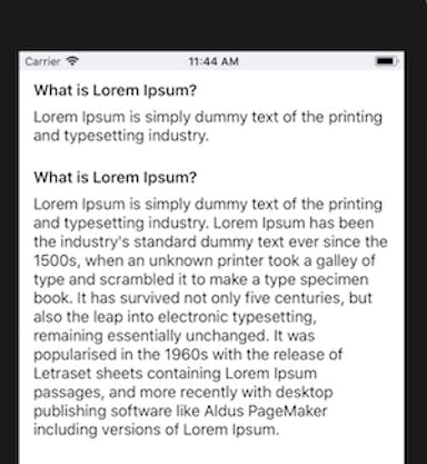 Auto Layout UI Examples | HackerNoon
