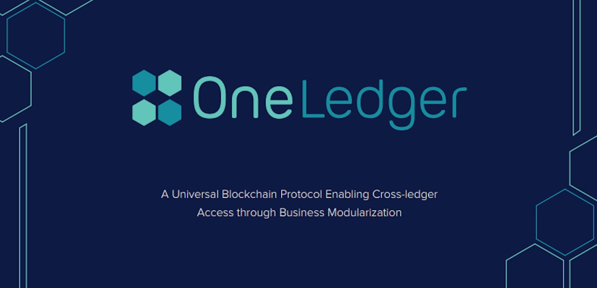 featured image - OneLedger — A Uniquely Interesting Enterprise Blockchain Cross-ledger Solution