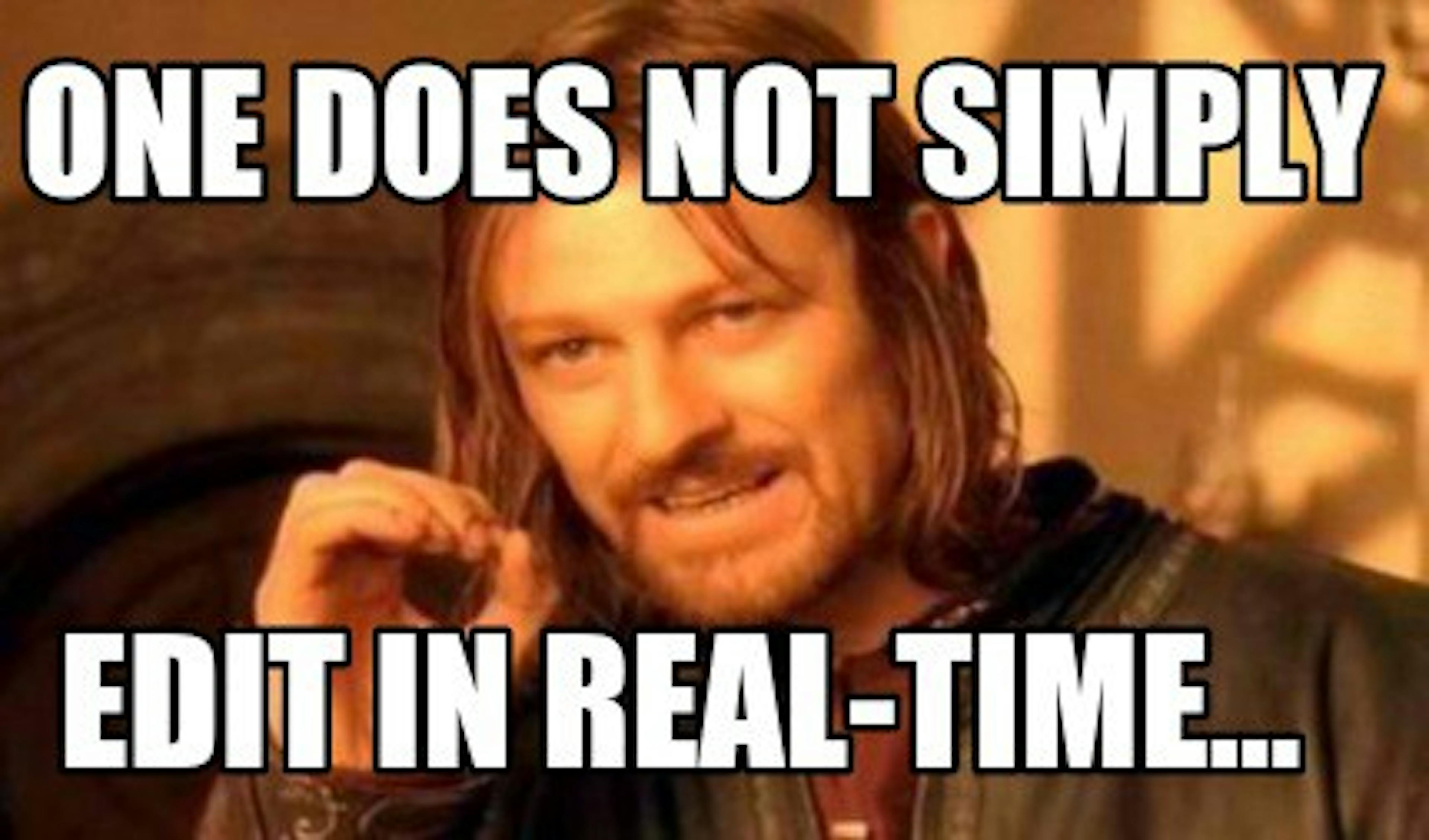 An approach to real-time CRUD