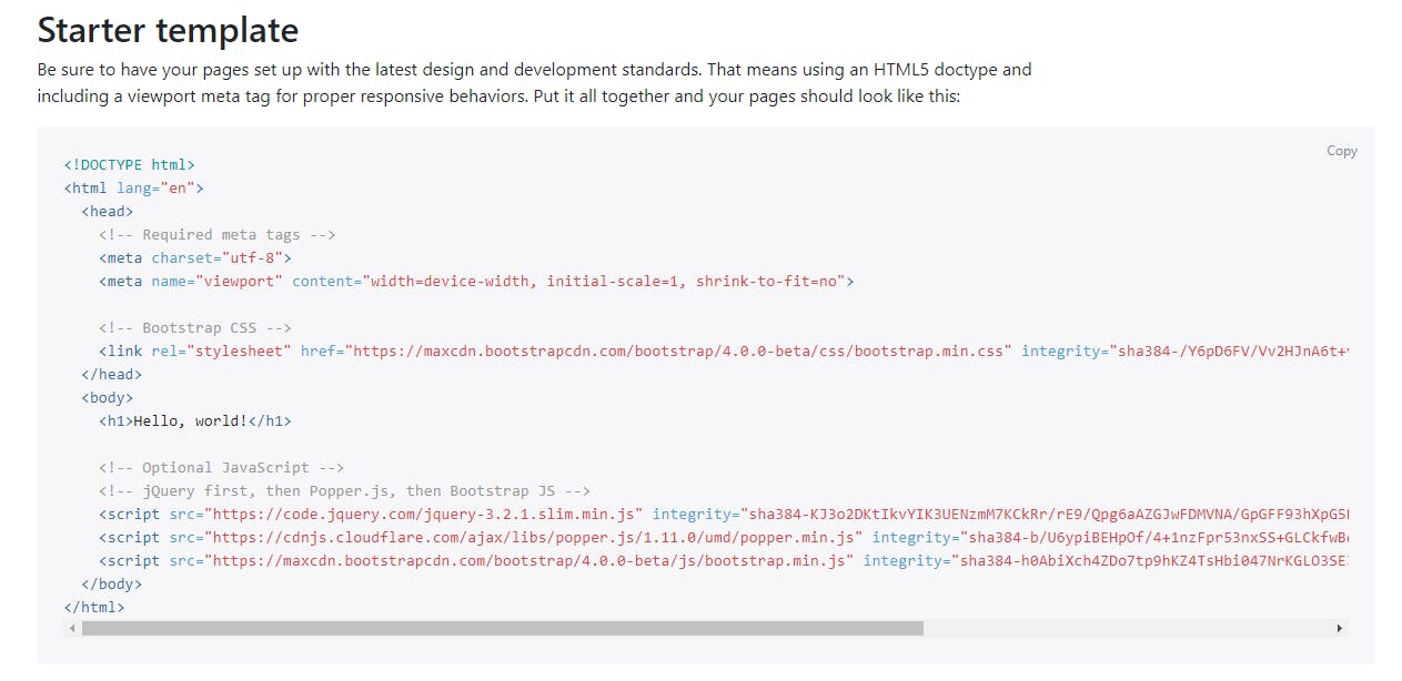 How to build a website with Bootstrap 4 Beta | HackerNoon