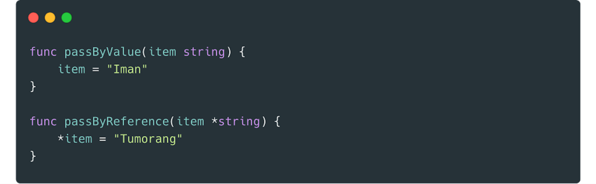 featured image - Today I Learned: Pass By Reference on Interface Parameter in Golang