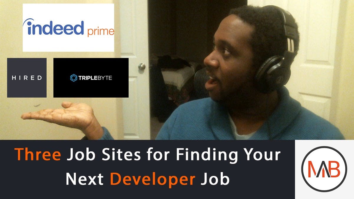 featured image - Three Job Sites for Finding Your Next Developer Job