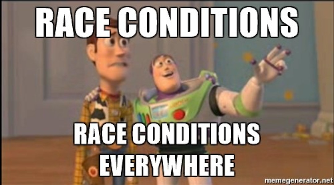 featured image - Preventing race conditions in Docker