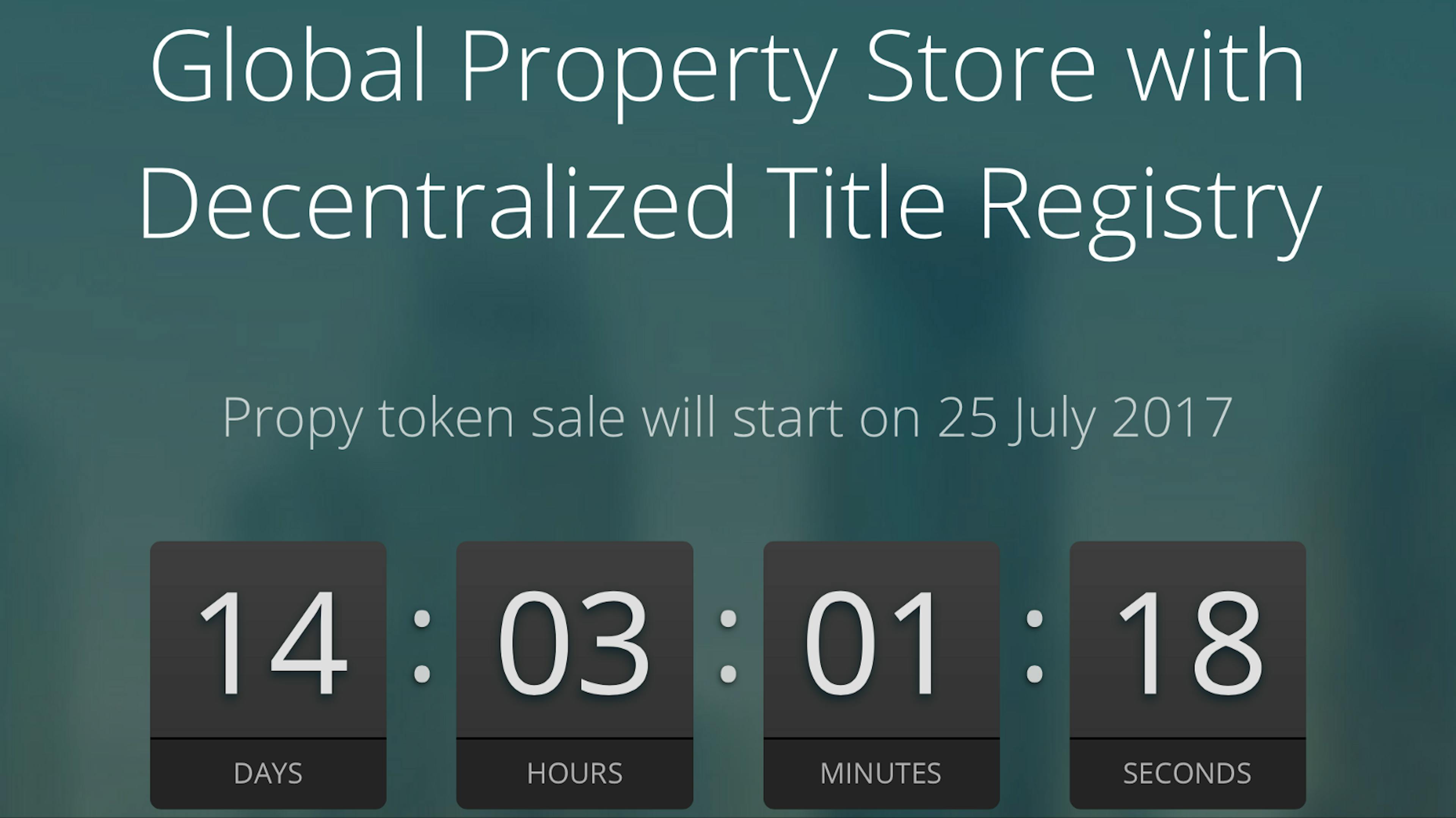 featured image - The First Token Sale in Real Estate