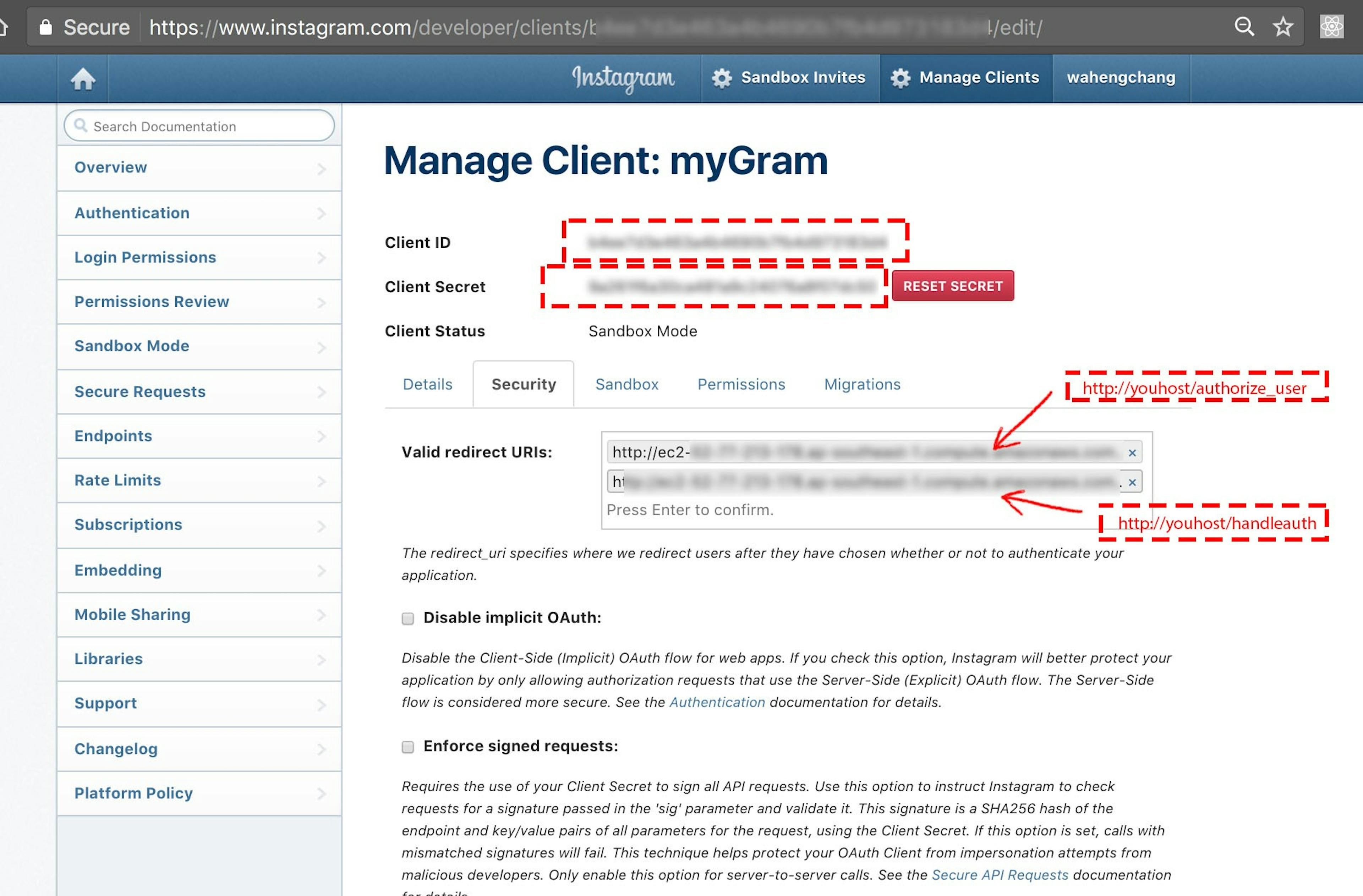 featured image - [InstagramAPI] Set up Nodejs OAuth server in 3 Step