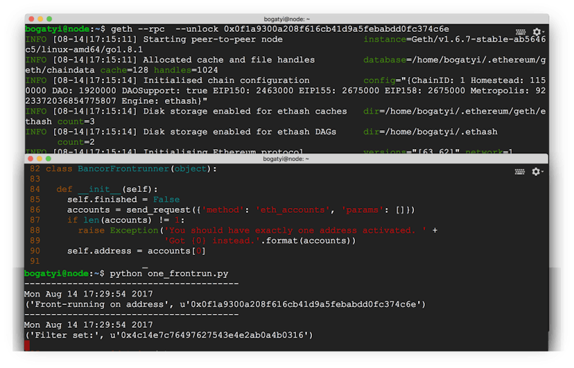 /front-running-bancor-in-150-lines-of-python-with-ethereum-api-d5e2bfd0d798 feature image