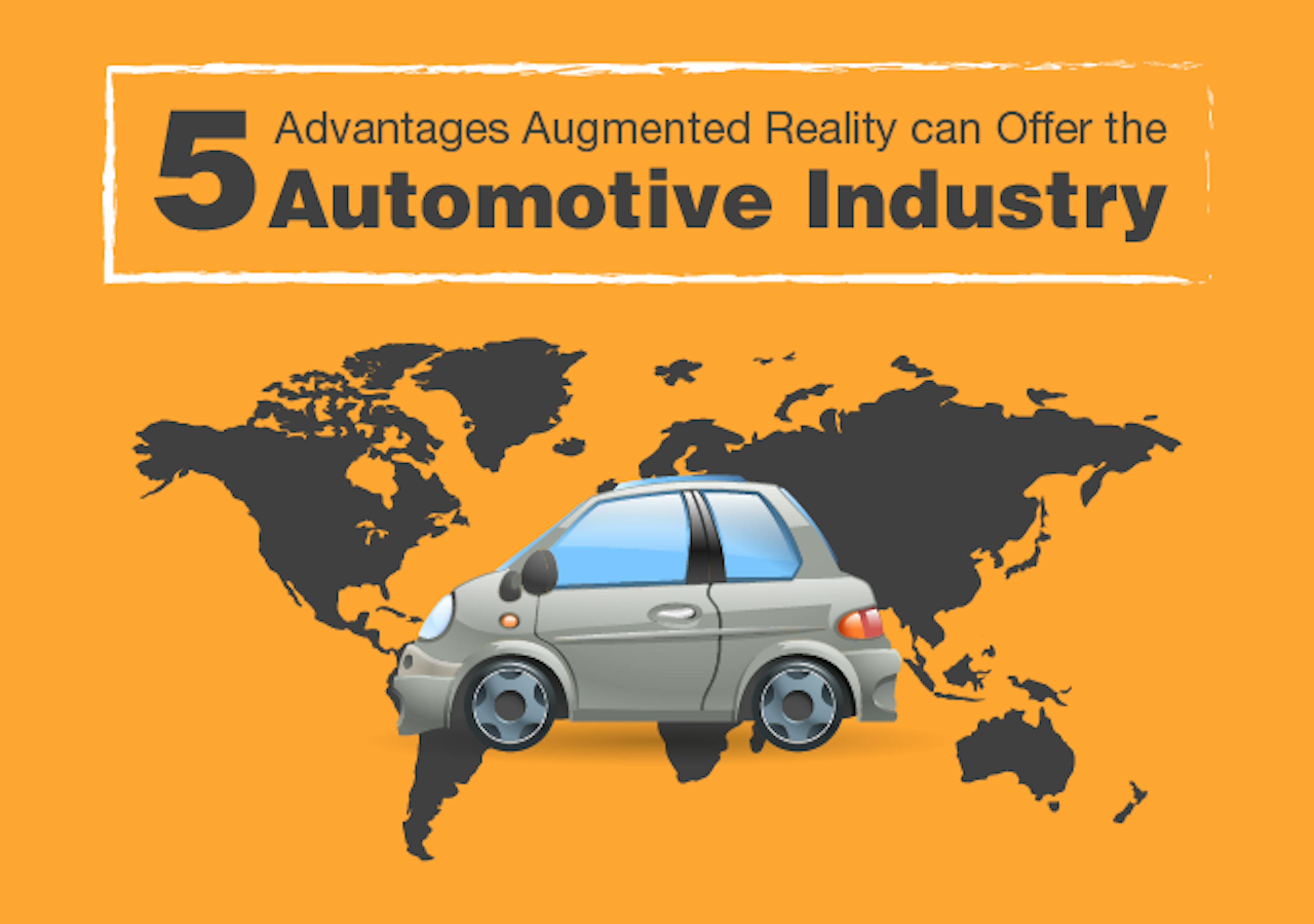 5 Advantages Augmented Reality can offer the Automotive Industry