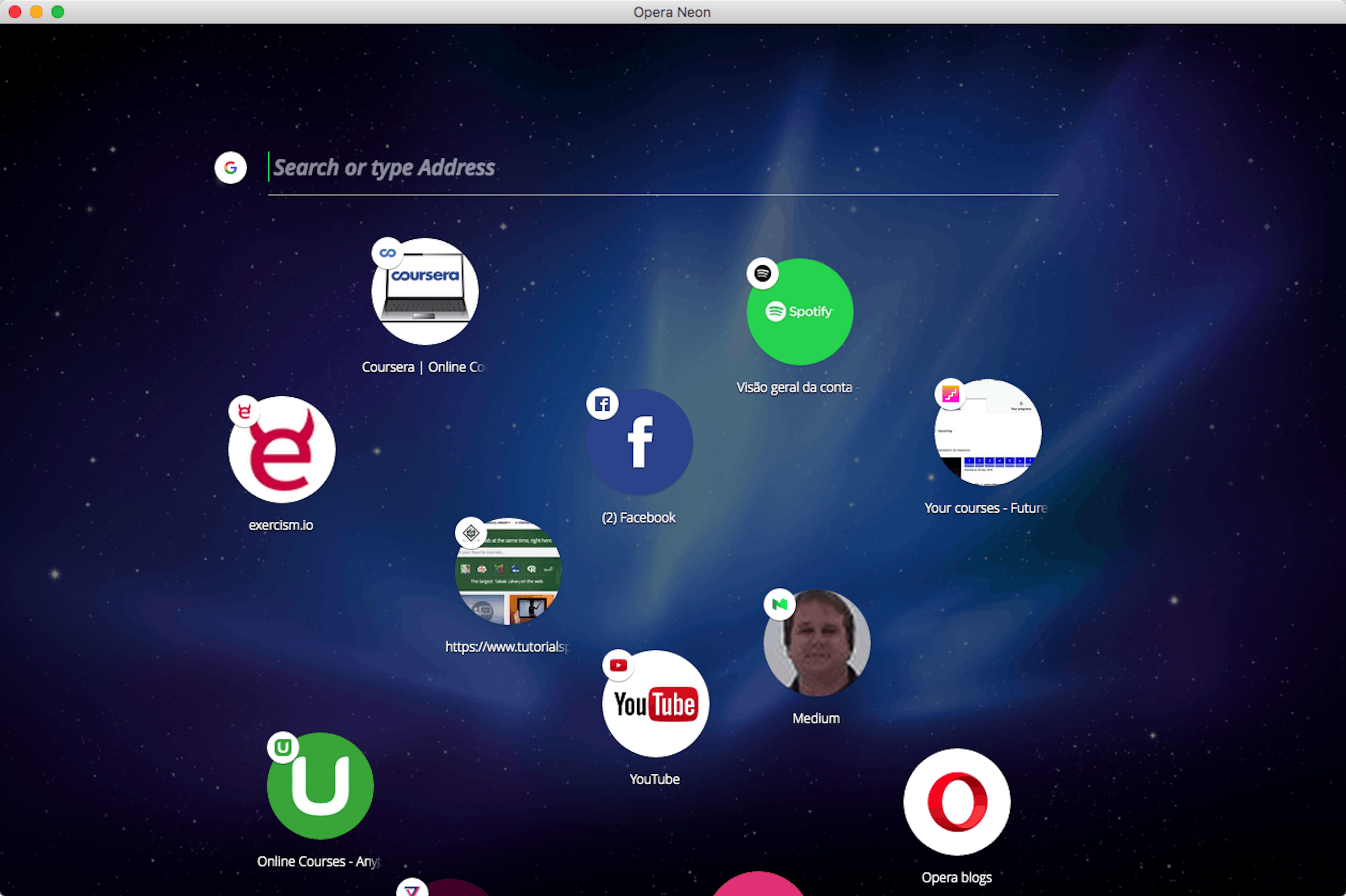 featured image - Opera Neon :: A concept browser built for the future of the web