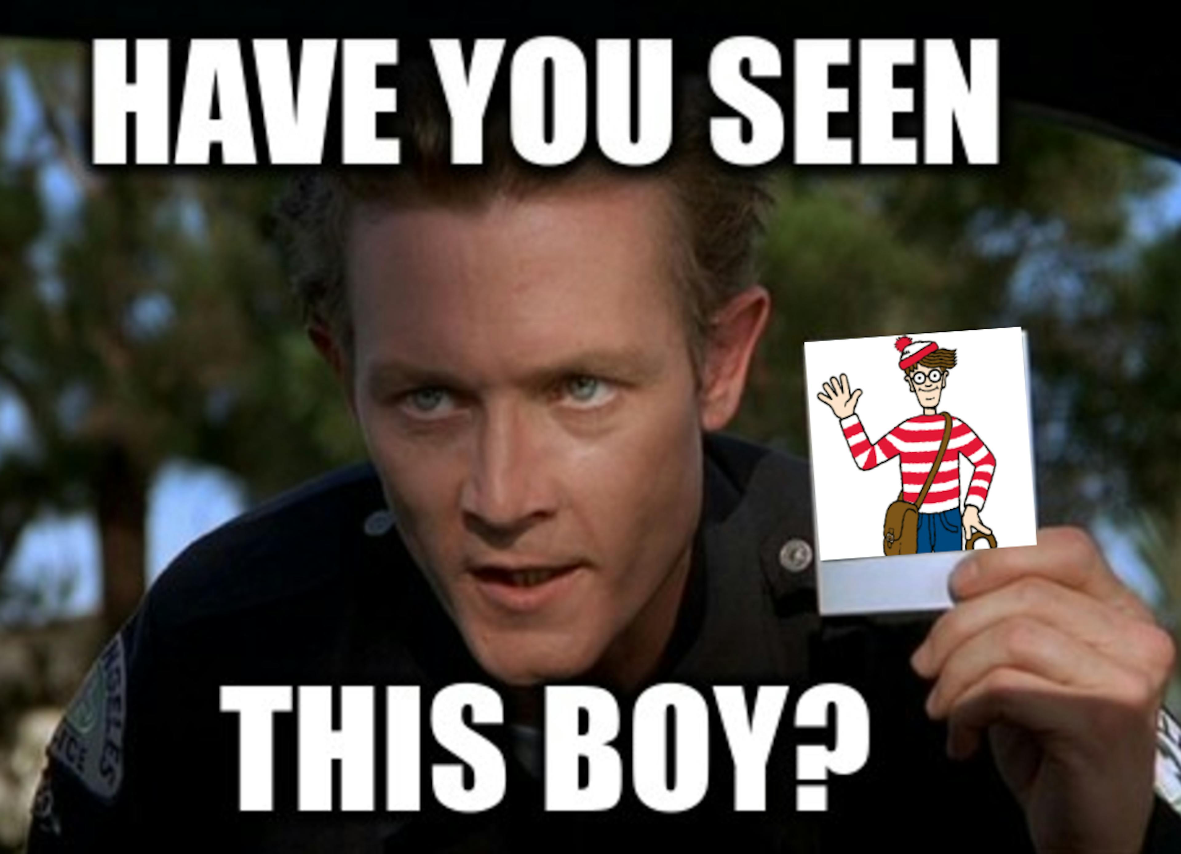 featured image - Where’s Waldo : Terminator Edition