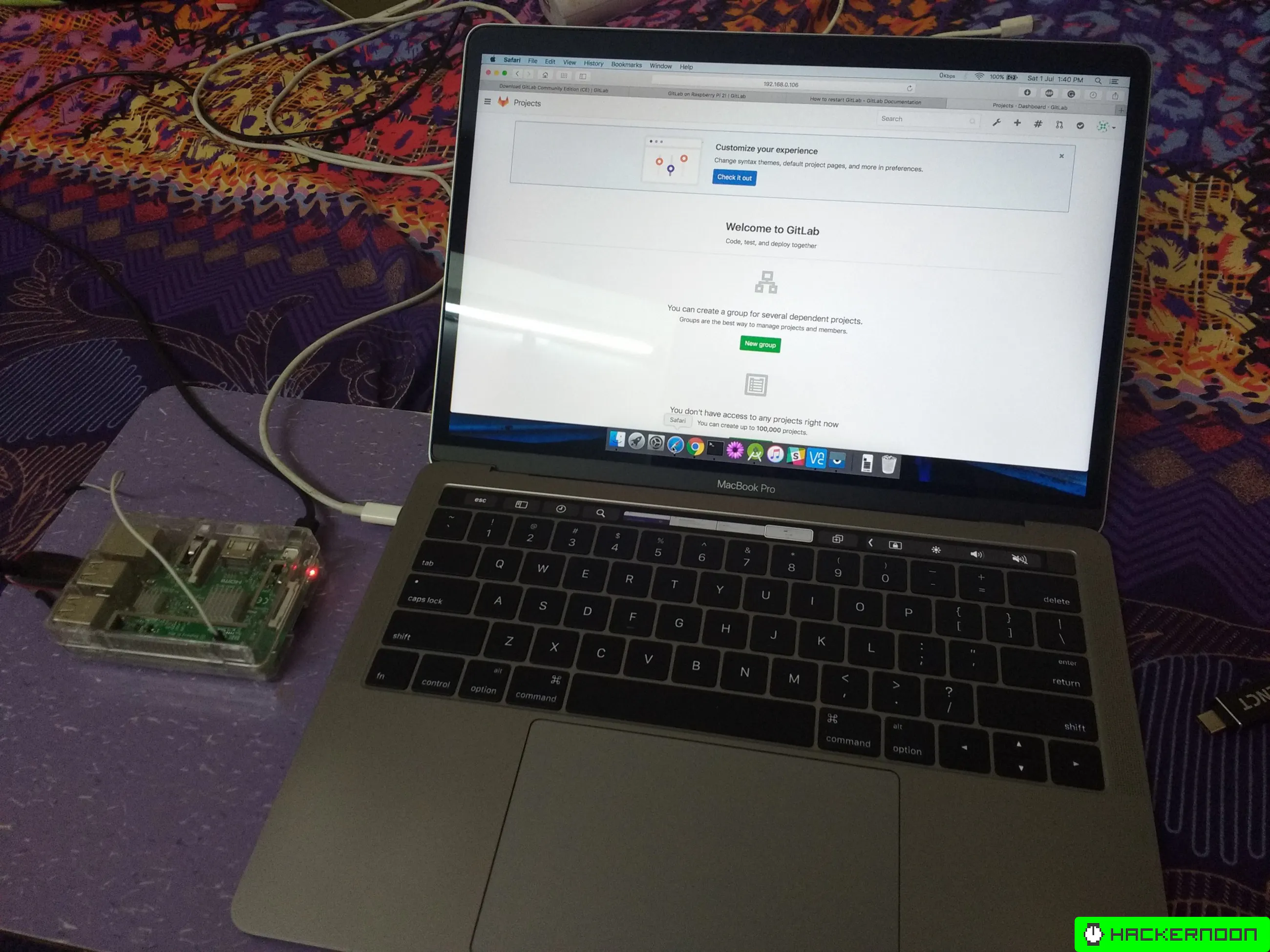 Create your own Git server using Raspberry Pi and GitLab | HackerNoon
