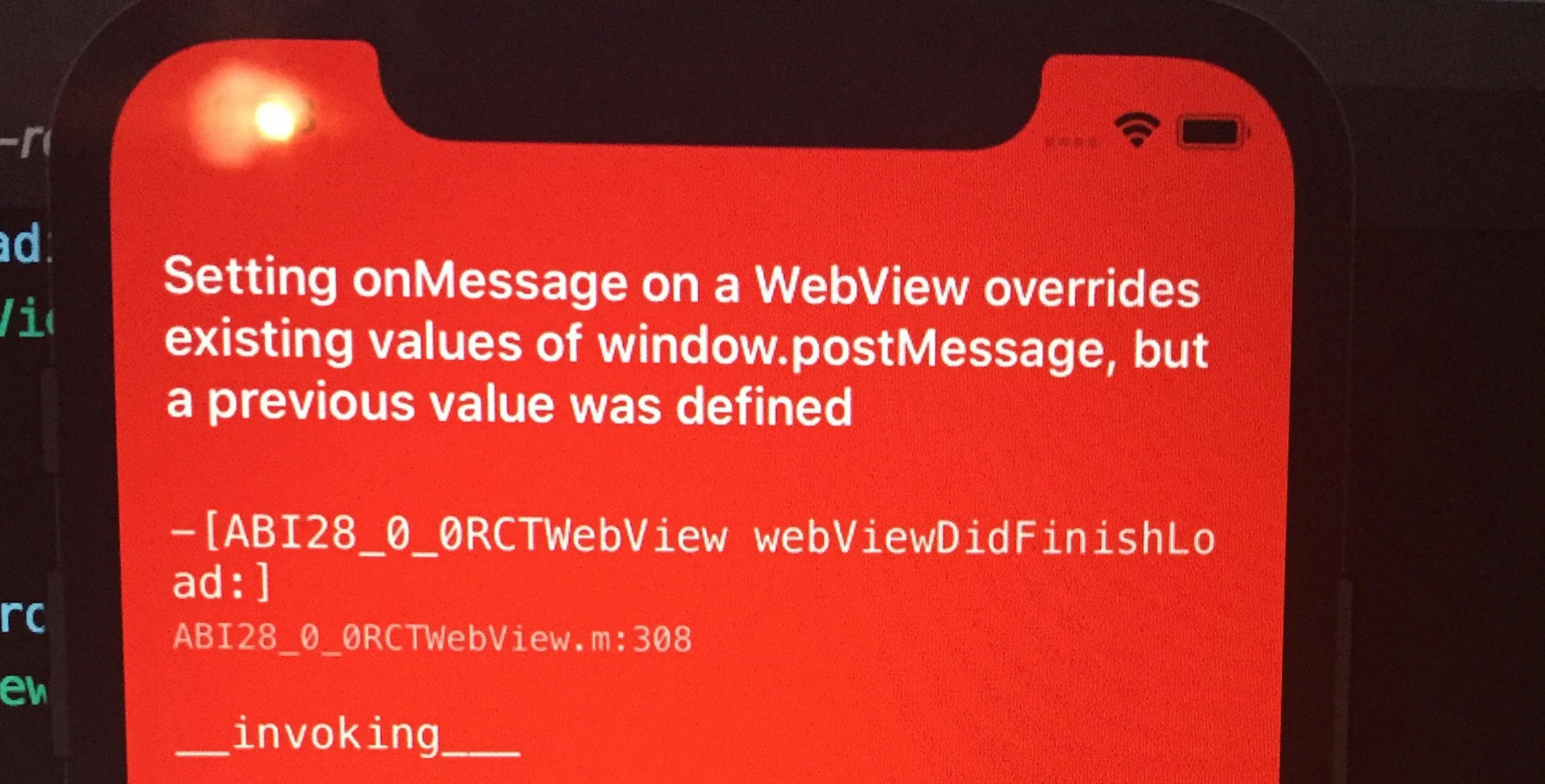 featured image - Fixing React Native WebView’s postMessage for iOS.