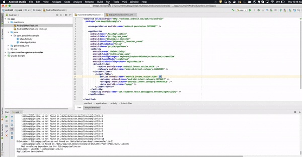 Android deeplink intent. Android deeplink intent
