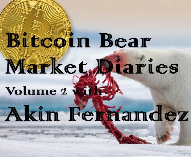 featured image - Bitcoin Bear Market Diaries Volume 2 with Akin Fernandez