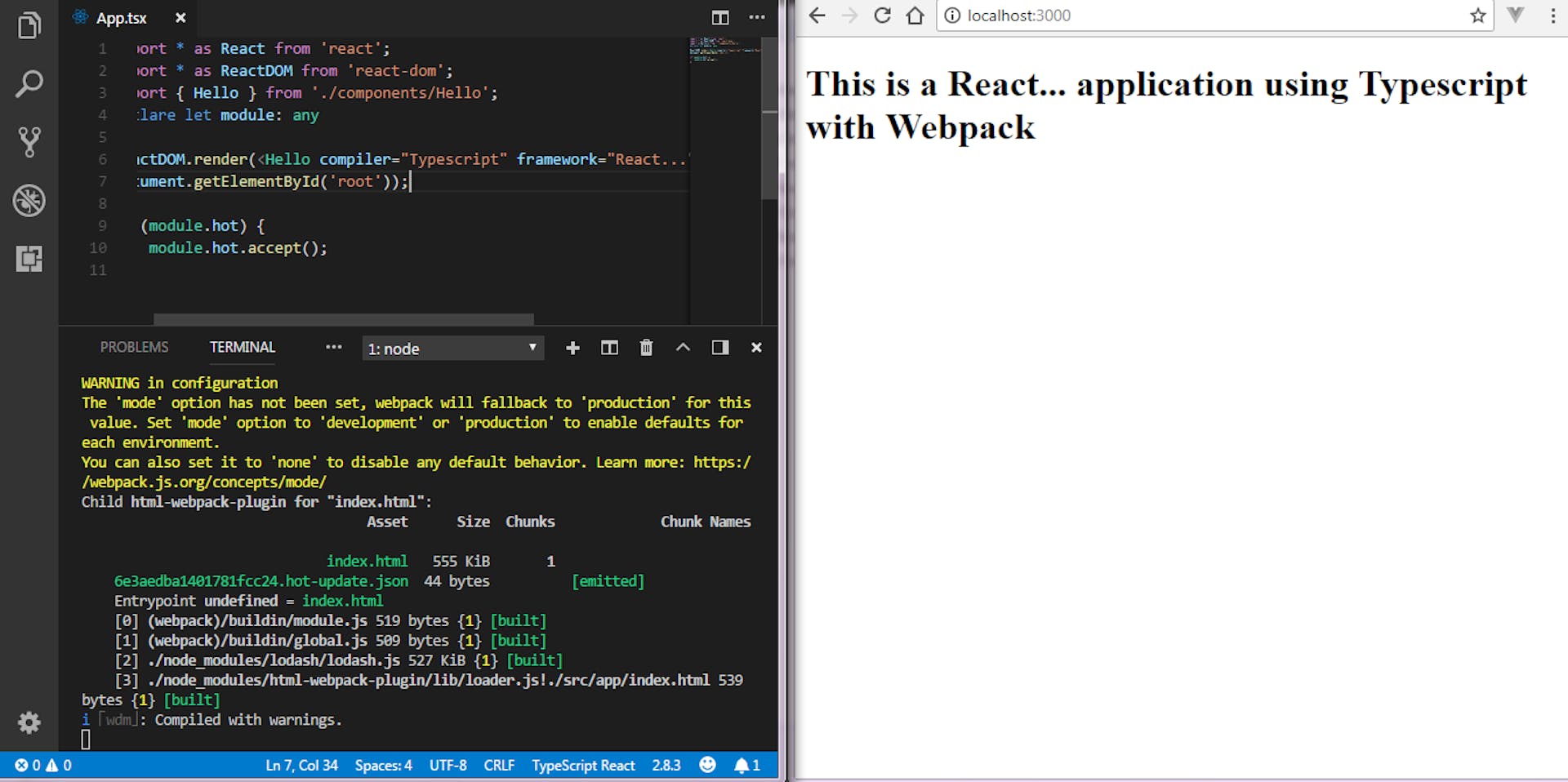 React with Typescript and Webpack | HackerNoon