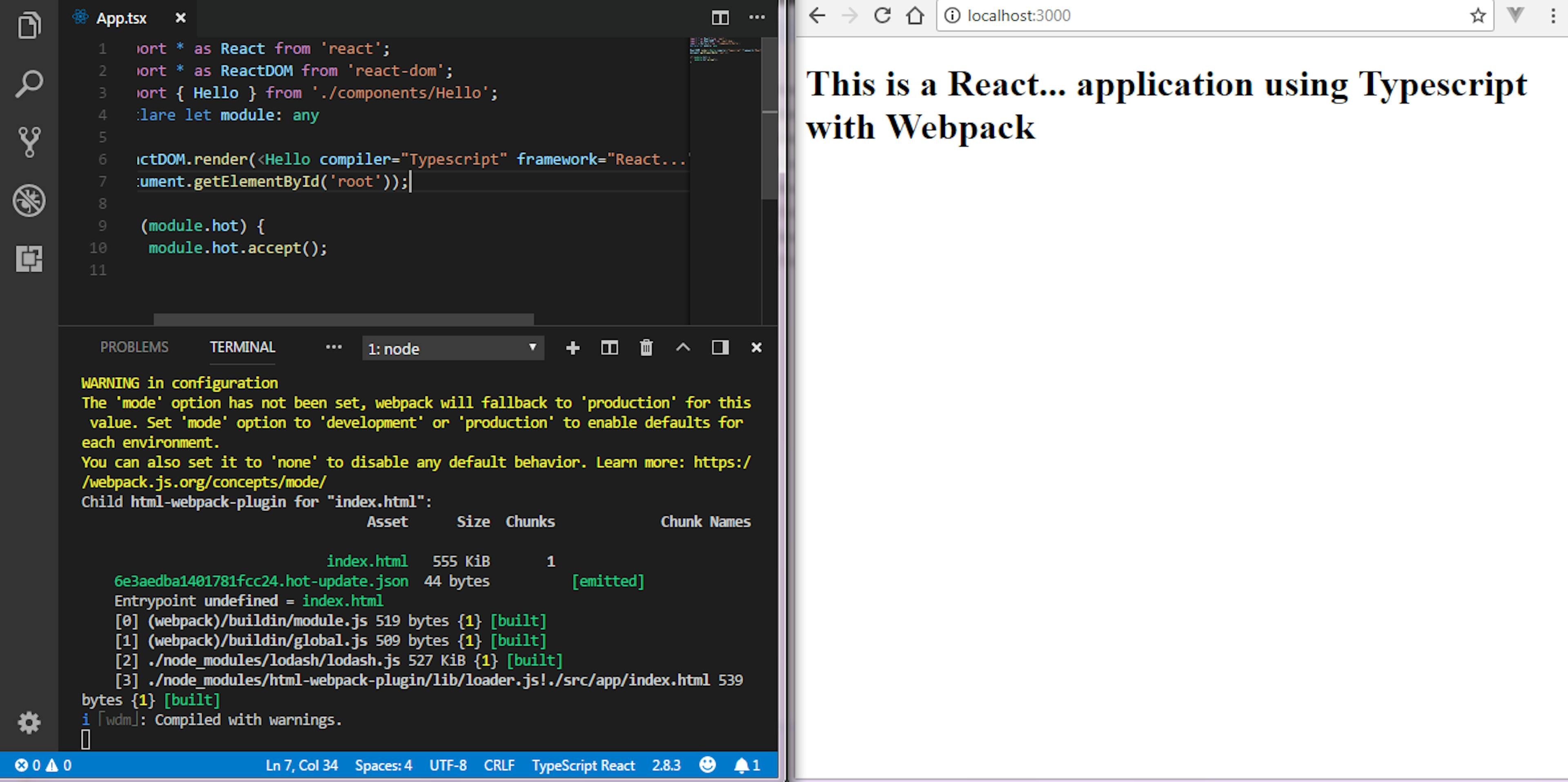 React with Typescript and Webpack | HackerNoon