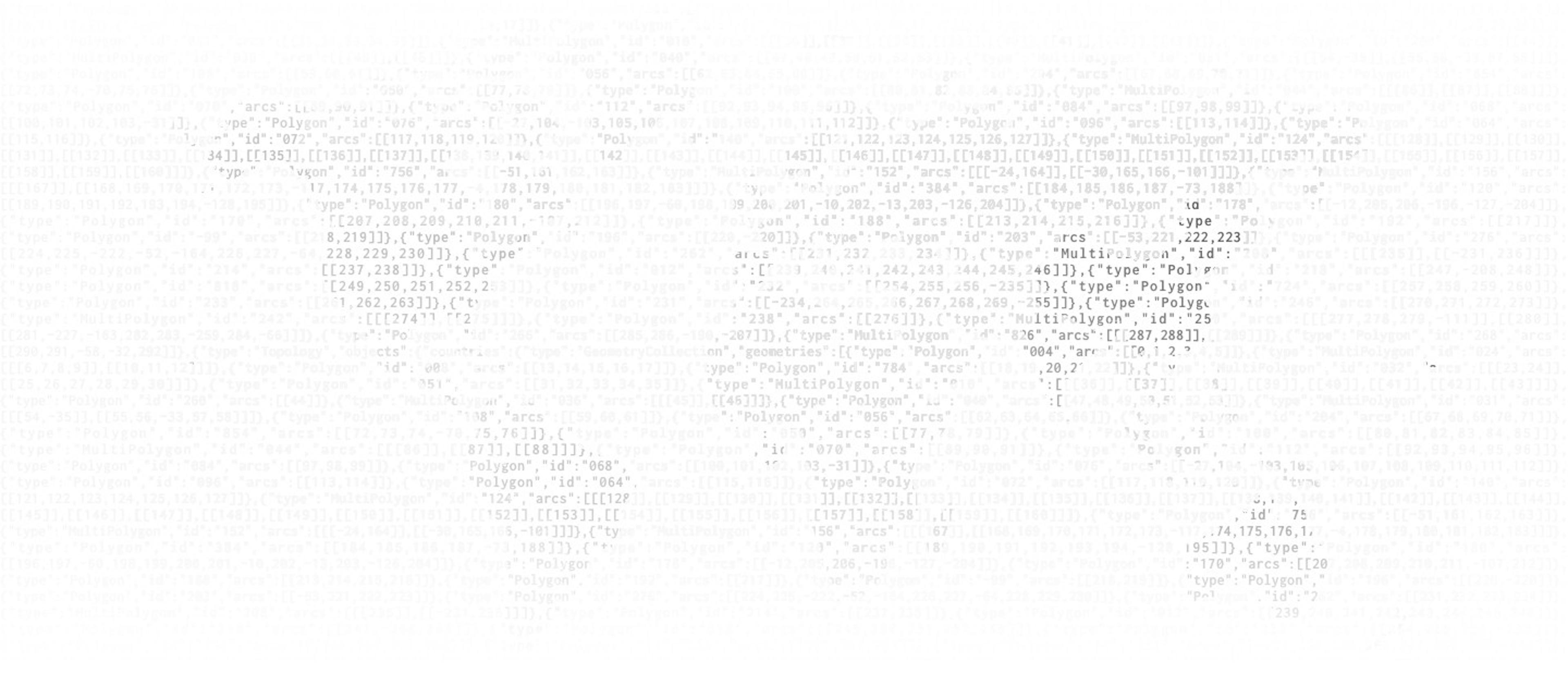 featured image - How to convert and prepare TopoJSON files for interactive mapping with d3